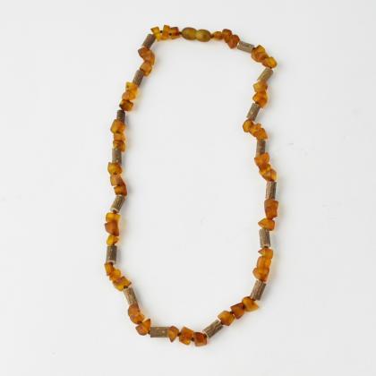 Baltic Amber With Hazelwood Necklace For Women -..