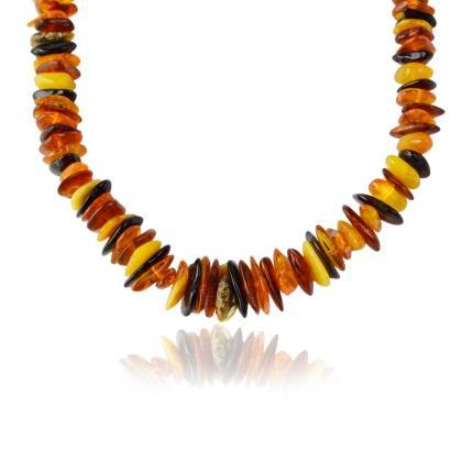 Multicolour Polished Natural Chips Baltic Amber..