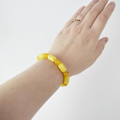 Baltic Amber Bracelet For Women Luxury Unique..