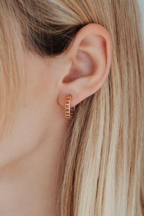 Hypoallergenic Earrings 18k Gold Plated Earrings Rt18