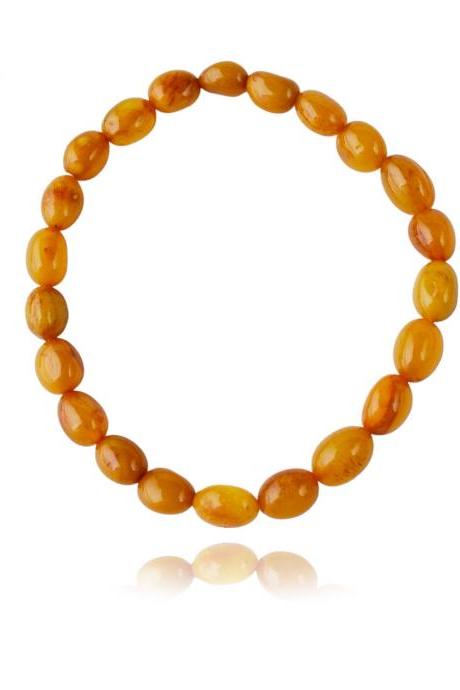 Baltic Amber Bracelet For Women, High Quality Of Amber, For | Maritavita | Ms0069